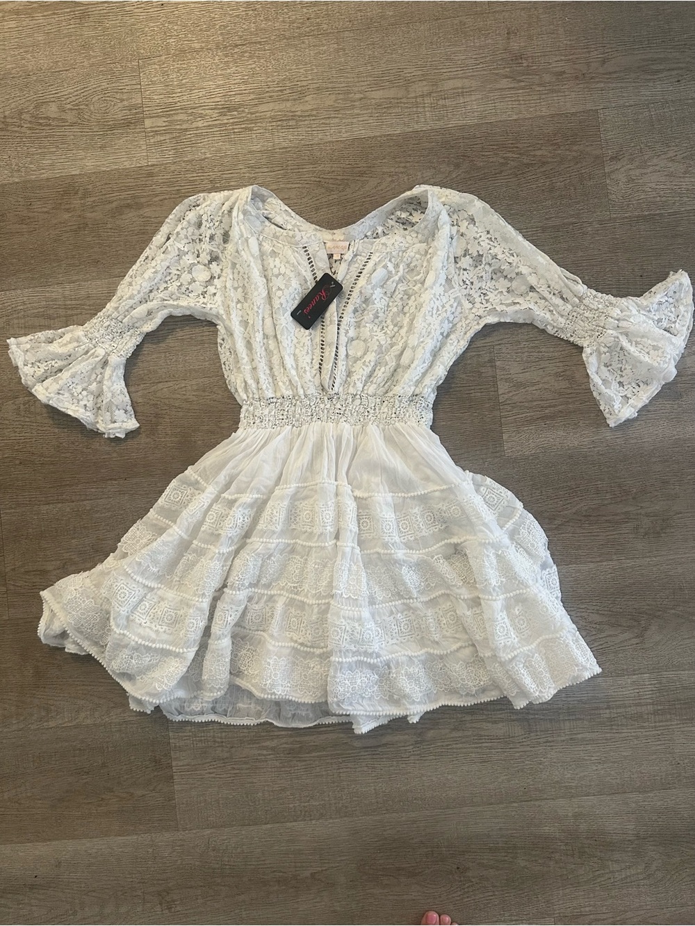 Ranee’s White Boho Lace Dress